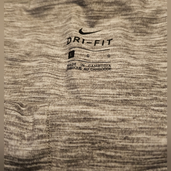 Nike Pants Womens Adult Large Gray Tight Legging One LuxeTraining Ladies - Picture 4 of 7